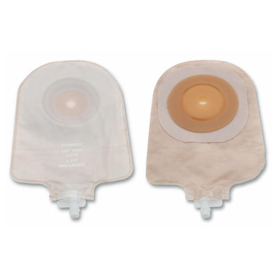 Premier™ One-Piece Drainable Transparent Urostomy Pouch, 9 Inch Length, 1 Inch Stoma, 1 Box of 5 (Ostomy Pouches) - Img 1