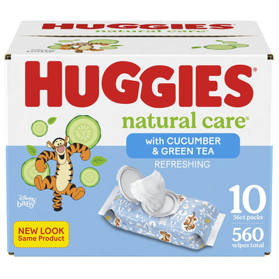 Huggies® Natural Care® Refreshing Baby Wipes, 1 Case of 560 (Skin Care) - Img 1
