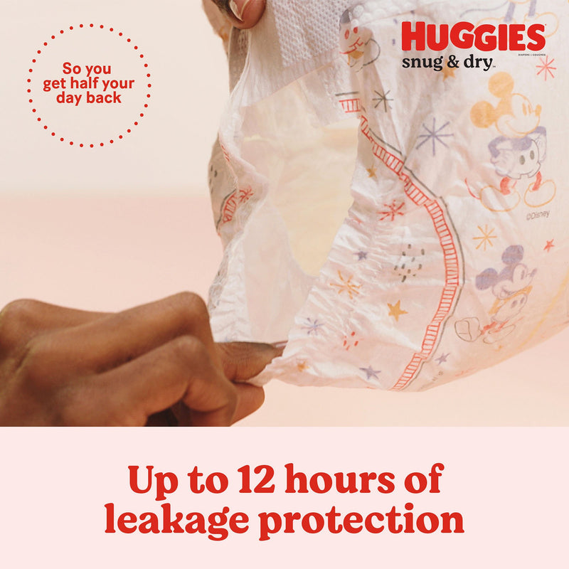 Huggies® Snug & Dry Diaper, Size 3, 31 per Package, 1 Case of 124 () - Img 5