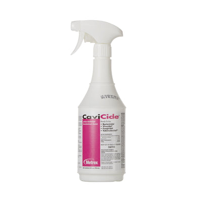 CaviCide Surface Disinfectant Cleaner, Alcohol Based, 24 oz Bottle, 1 Case of 12 (Cleaners and Disinfectants) - Img 1