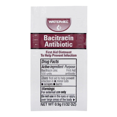 Water Jel® Bacitracin Zinc First Aid Antibiotic, 1 Case of 1800 (Over the Counter) - Img 1