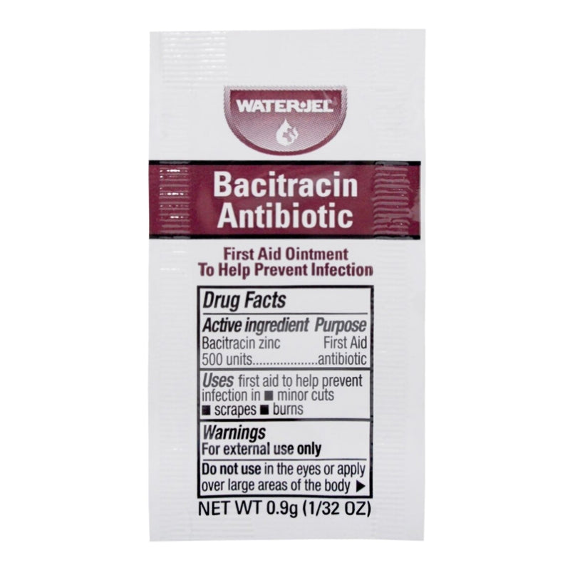 Water Jel® Bacitracin Zinc First Aid Antibiotic, 1 Box of 25 (Over the Counter) - Img 1