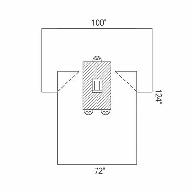 Halyard Sterile Laparotomy Abdominal Drape, 100 x 72 x 124 Inch, 1 Case of 13 (Procedure Drapes and Sheets) - Img 1