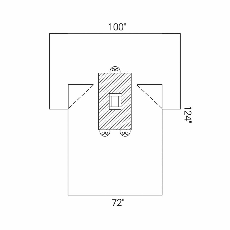 Halyard Sterile Laparotomy Abdominal Drape, 100 x 72 x 124 Inch, 1 Case of 13 (Procedure Drapes and Sheets) - Img 1