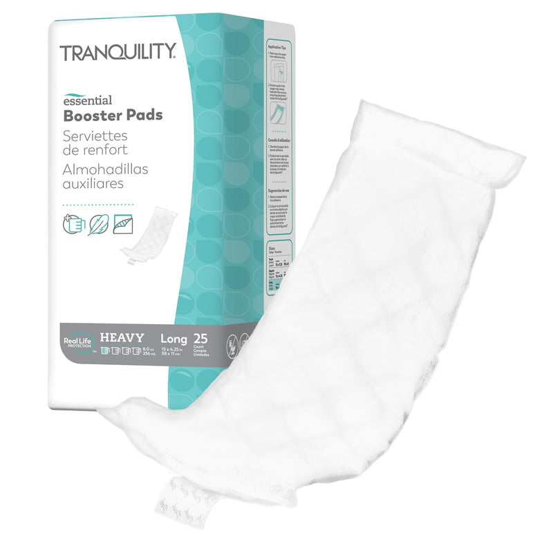 Select® Incontinence Booster Pad, 15-Inch Length, 1 Bag of 25 () - Img 1