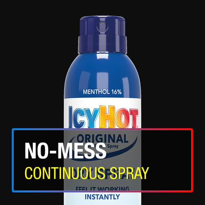 Icy Hot® Menthol Topical Pain Relief, 4-ounce Spray Can, 1 Each (Over the Counter) - Img 5