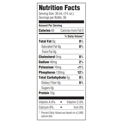 ProSource NoCarb™ Concentrate Protein Supplement, 32-ounce Bottle, 1 Each (Nutritionals) - Img 4