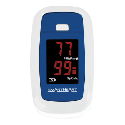 SmartHeart Fingertip Pulse Oximeter for Blood Oxygen Saturation, Economy, 1 Each (Oximetry) - Img 3