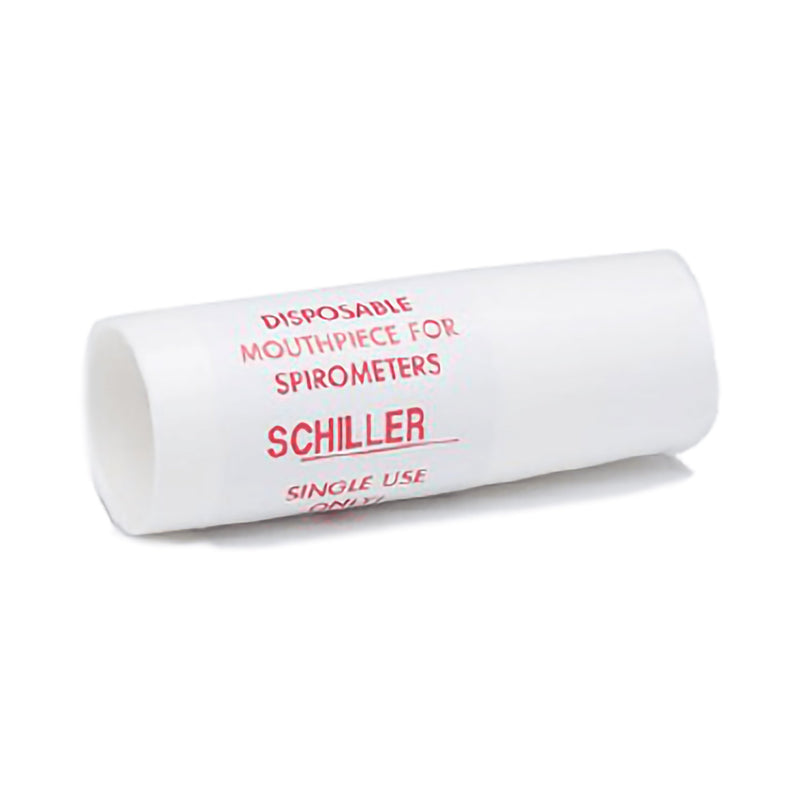 Schiller America Spirometer Mouthpiece, 1 Box of 10 (Mouthpieces) - Img 1