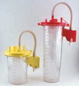 Quick-Fit™ Suction Canister with Bracket, 1 Each (Suction Canisters and Liners) - Img 1