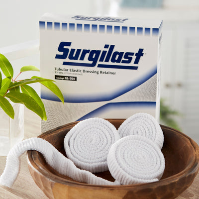 Surgilast® Elastic Net Retainer Dressing, Size 4, 25 Yard, 1 Box (General Wound Care) - Img 6