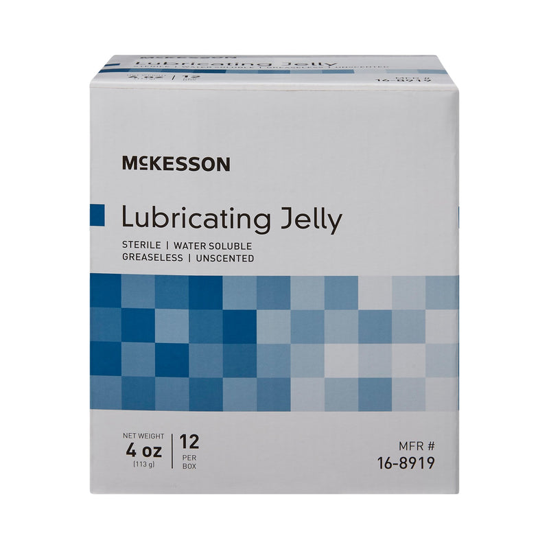 McKesson Lubricating Jelly, 4-ounce Tube, 1 Box of 12 (Over the Counter) - Img 5