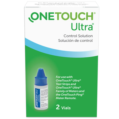 One Touch® Ultra Control Solution, 1 Box of 2 (Diabetes Monitoring) - Img 1