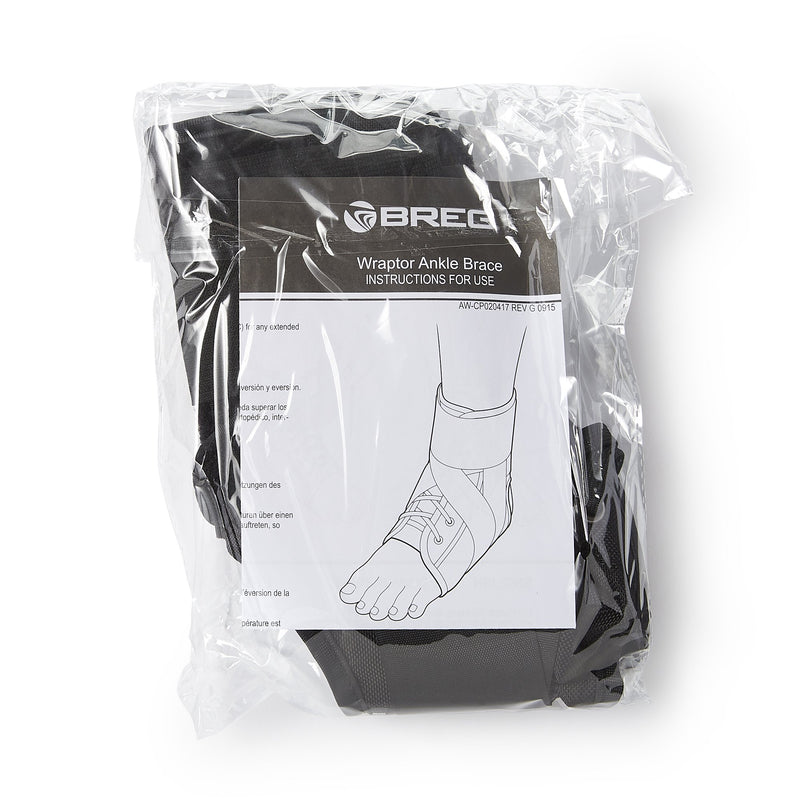 ANKLE BRACE STAB WHT LG LARGE W/SPEED LACERS (Immobilizers, Splints and Supports) - Img 1