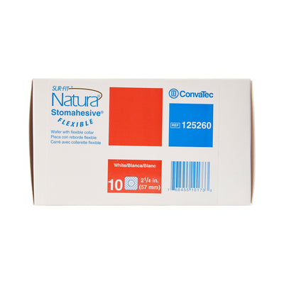 Sur-Fit Natura® Colostomy Barrier With 1 3/8-1¾ Inch Stoma Opening, White, 1 Box of 10 (Barriers) - Img 4