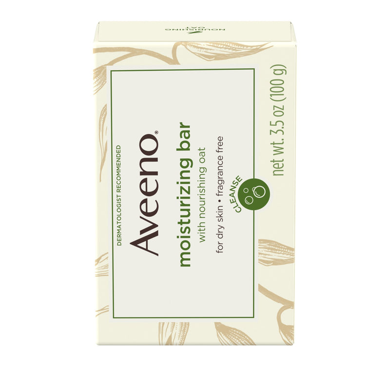 Aveeno® Moisturizing Cleansing Bar, 3.5 oz., 1 Each (Skin Care) - Img 1