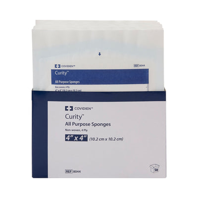 Curity™ Sterile Nonwoven Sponge, 4 x 4 Inch, 1 Case of 600 (General Wound Care) - Img 2