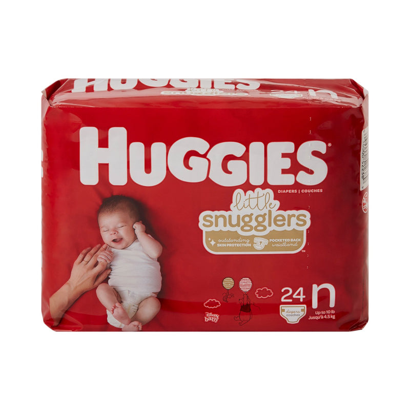 Huggies® Little Snugglers Diaper, Newborn, 1 Case of 288 () - Img 2