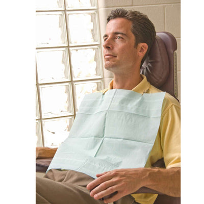 Extra-Gard® Blue Dental Bib, 13 x 19 Inch, 1 Case of 500 (Procedure Towels) - Img 2