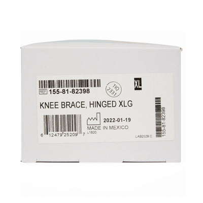 McKesson Hinged Knee Brace, Extra Large, 1 Each (Immobilizers, Splints and Supports) - Img 4