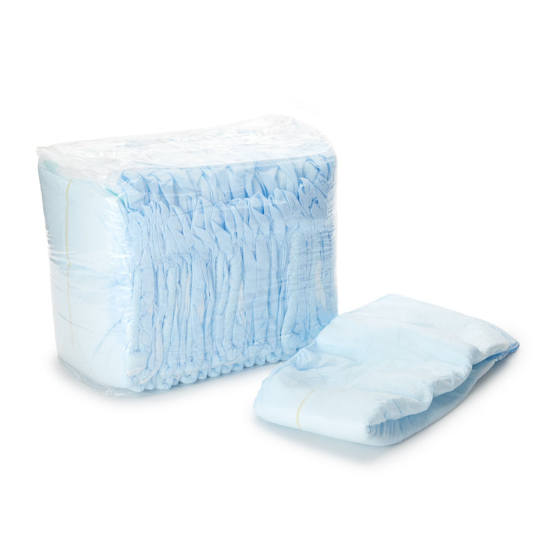 Wings™ Plus Hook & Loop Quilted Heavy Absorbency Incontinence Brief, Large, 1 Bag of 18 () - Img 1