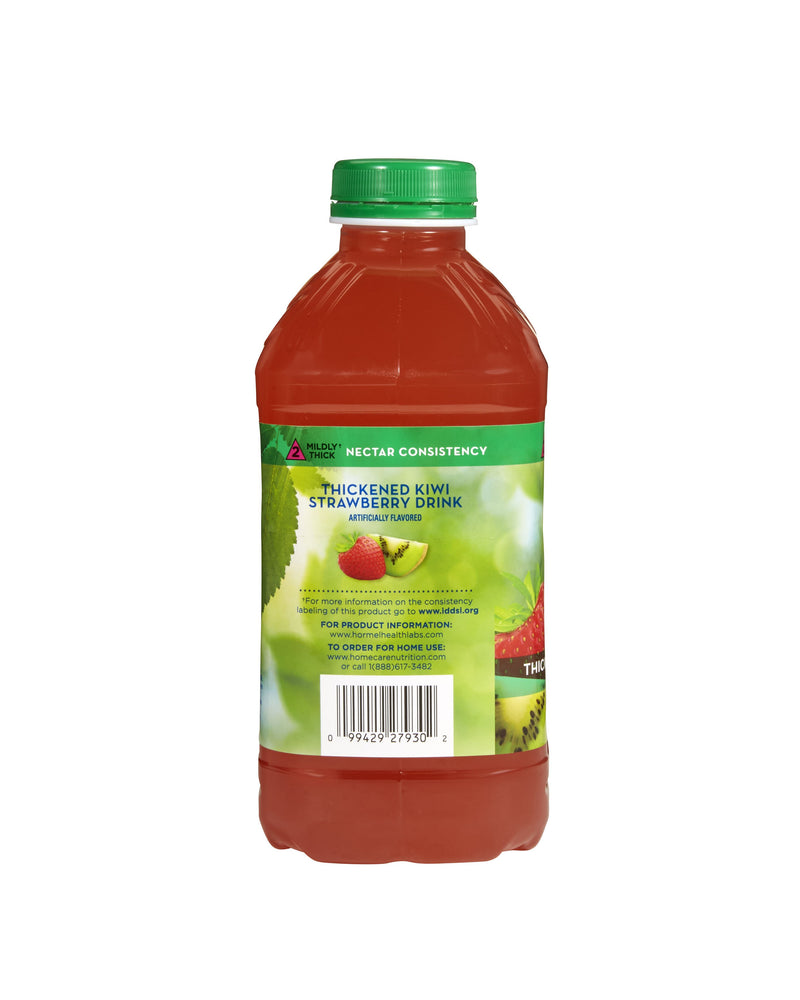 Thick & Easy® Clear Nectar Consistency Kiwi Strawberry Thickened Beverage, 46-ounce Bottle, 1 Each (Nutritionals) - Img 3