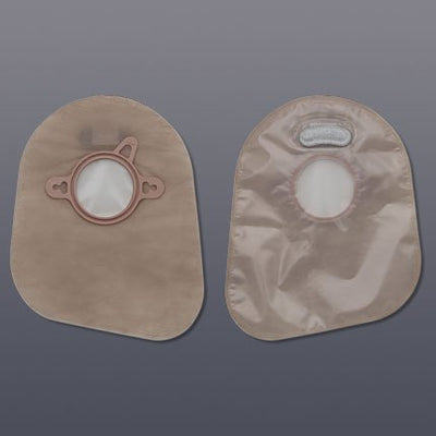 New Image™ Two-Piece Closed End Transparent Filtered Ostomy Pouch, 7 Inch Length, 1¾ Inch Flange, 1 Each (Ostomy Pouches) - Img 1