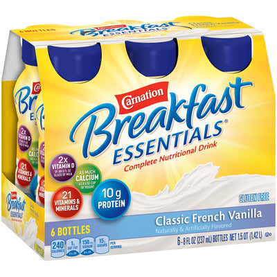 Carnation Breakfast Essentials® Vanilla Oral Supplement, 8 oz. Bottle, 1 Case of 24 (Nutritionals) - Img 5