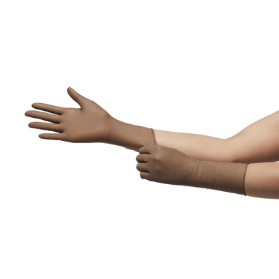 McKesson Perry® Latex Surgical Glove, Size 6.5, Brown, 1 Box of 50 () - Img 8