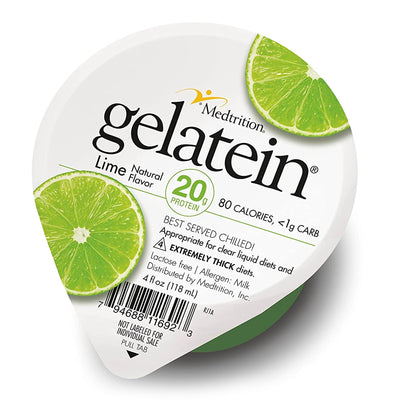 GELATEIN, PROSOURCE HIGH PROTEIN LIME 4OZ (36/CS) (Nutritionals) - Img 1
