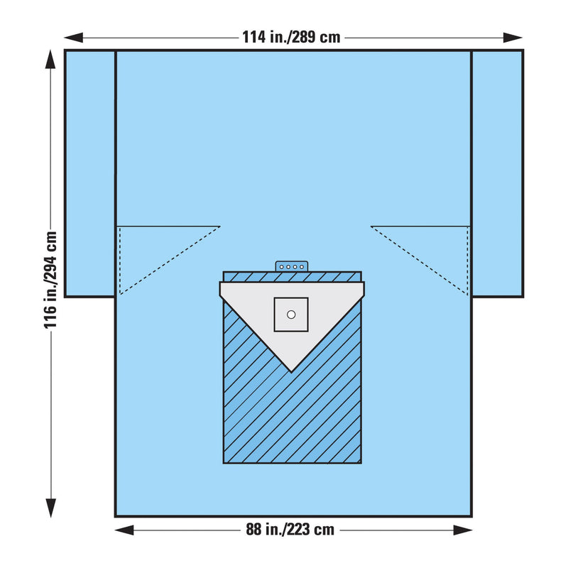 SHEET, ARTHROSCOPY (7/CS) KIMCLK (Procedure Drapes and Sheets) - Img 1