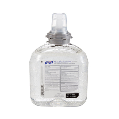 Purell Advanced Hand Sanitizer, Ethyl Alcohol, Refill Bottle, 1 Case of 4 (Skin Care) - Img 1