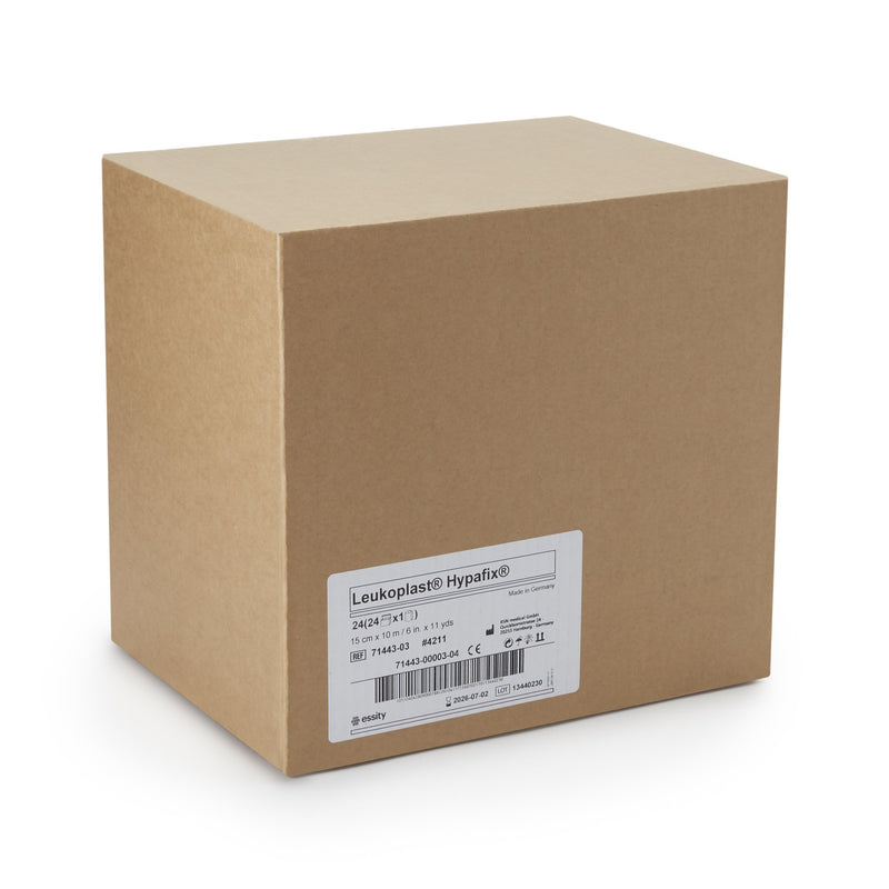 Hypafix® Nonwoven Dressing Retention Tape, 6 Inch x 10 Yard, White, 1 Case of 24 (General Wound Care) - Img 5