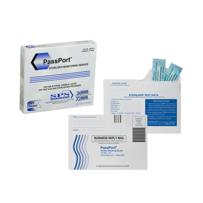 PassPort® Sterilizer Monitoring Service, 1 Box of 12 (Sterilization Accessories) - Img 1