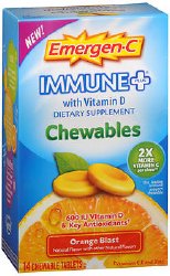 EMERGEN-C, TAB CHEW IMMUNE + ORG (14/BX) (Over the Counter) - Img 1
