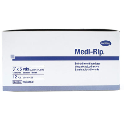 Medi-Rip® Self-adherent Closure Cohesive Bandage, 3 Inch x 5 Yard, 1 Case of 96 (General Wound Care) - Img 1