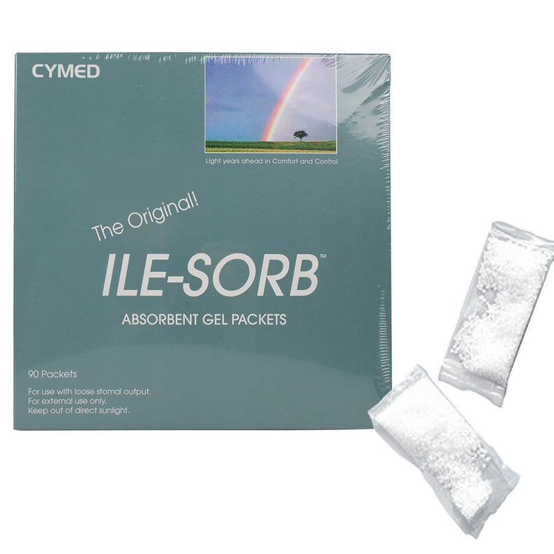 Ile-Sorb™ Absorbent Gel Packets, 1 Box of 90 (Ostomy Accessories) - Img 1