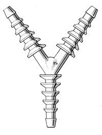 Busse Hospital Disposables Tubing Connector, 1 Each (Respiratory Accessories) - Img 1