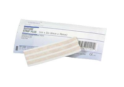 Suture Strip® Plus Skin Closure Strip, 1 Box of 50 (Skin Closure Strips) - Img 1