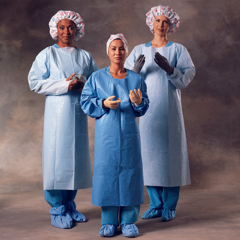 Halyard Over-the-Head Protective Procedure Gown, 1 Case of 100 (Gowns) - Img 1