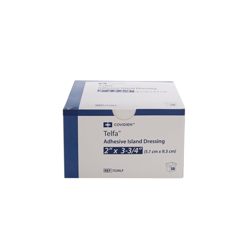 Telfa™ White Adhesive Strip, 2 x 3-3/4 Inch, 1 Case of 400 () - Img 2