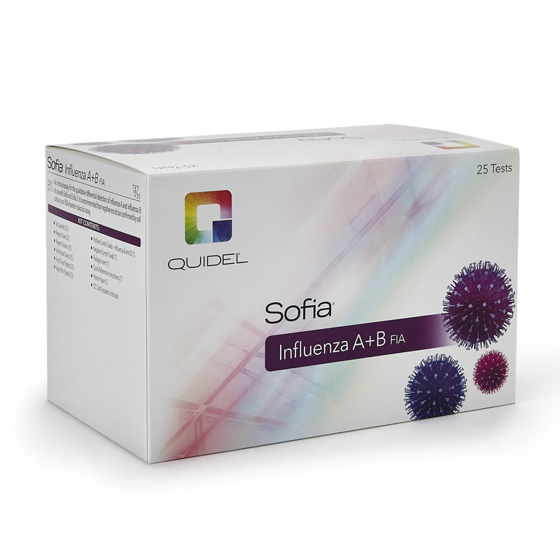 Sofia® Influenza A+B FIA Fluorescence Immunoassay (FIA) Rapid Test Kit, 1 Case of 12 (Test Kits) - Img 2