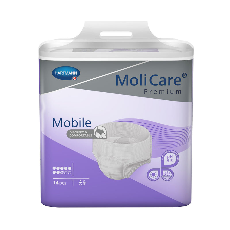 MoliCare® Premium Mobile Absorbent Underwear, Medium, 1 Case of 42 () - Img 2