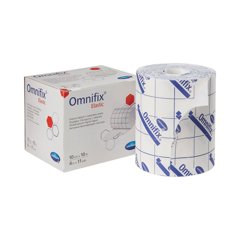 Omnifix® Nonwoven Dressing Retention Tape, 4 Inch x 10 Yard, White, 1 Roll (General Wound Care) - Img 1