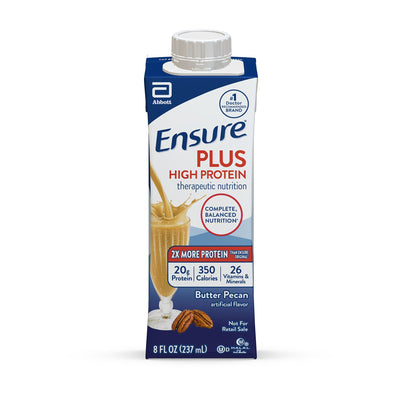 ENSURE PLUS, HIGH PROTEIN BUTTER PECAN 8OZ (24/CS) (Nutritionals) - Img 1