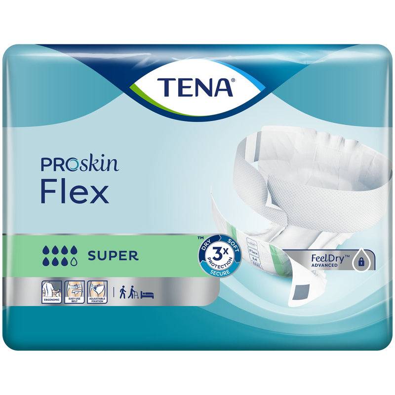 Tena® Flex™ Super Incontinence Belted Undergarment, Size 8, 1 Pack () - Img 3