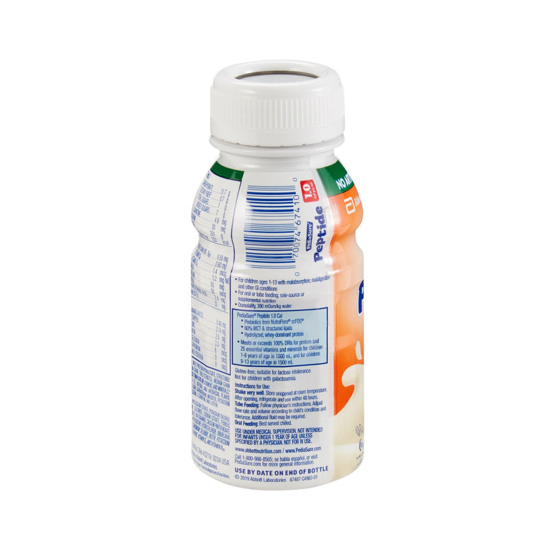 PediaSure® Peptide 1.0 Cal Vanilla Pediatric Oral Supplement, 8 oz. Bottle, 1 Case of 24 () - Img 2