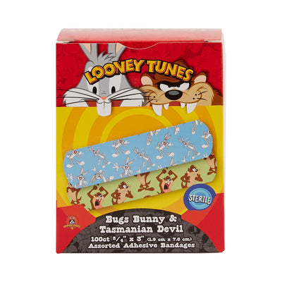 Looney Tunes™ Stat Strip® Adhesive Strip, ¾ x 3 Inch, 1 Box of 100 (General Wound Care) - Img 2