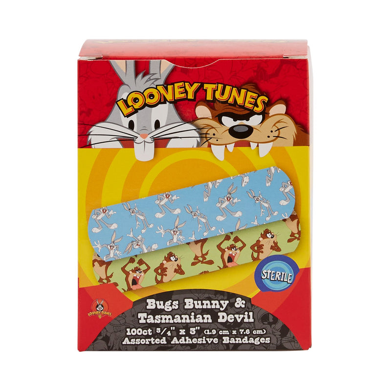 Looney Tunes™ Stat Strip® Adhesive Strip, ¾ x 3 Inch, 1 Case of 1200 (General Wound Care) - Img 2