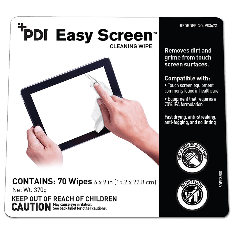 Easy Screen® Cleaning Wipe, 70 per Canister, 1 Canister of 70 (Cleaners and Disinfectants) - Img 3